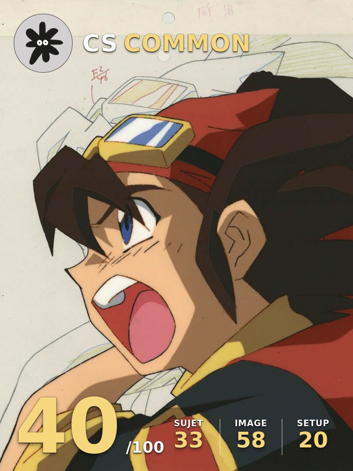 Goro crie à plein poumon